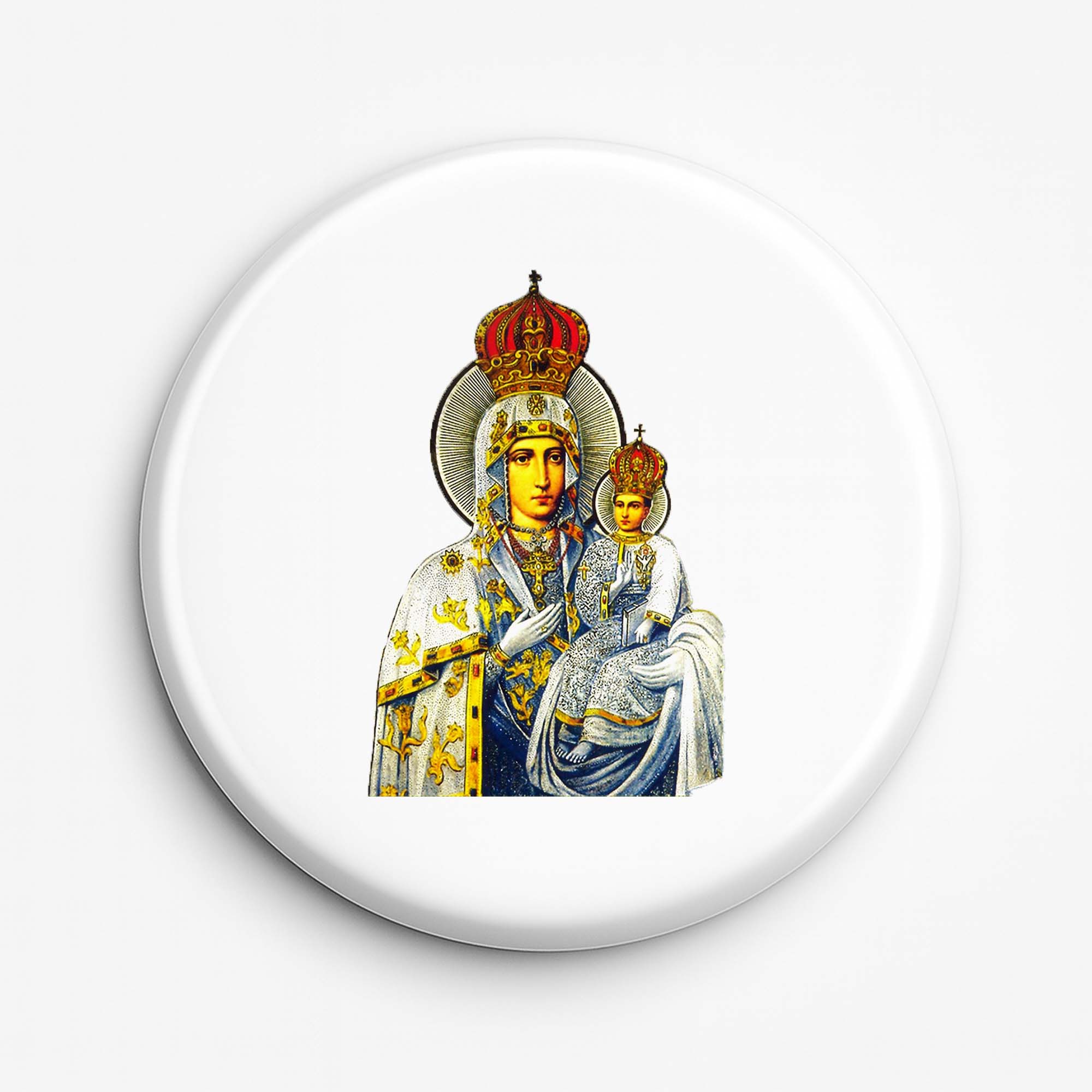 Przypinka pamiątkowa Matka Boska Supralska Podlaska