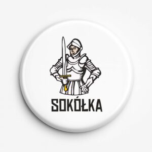 Przypinka pamiątkowa Pamiątka podlaska z Sokółki
