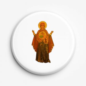 Przypinka pamiątkowa Podlaska Madonna