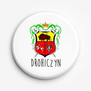 Przypinka pamiątkowa Podlaska Twierdza - Drohiczyn