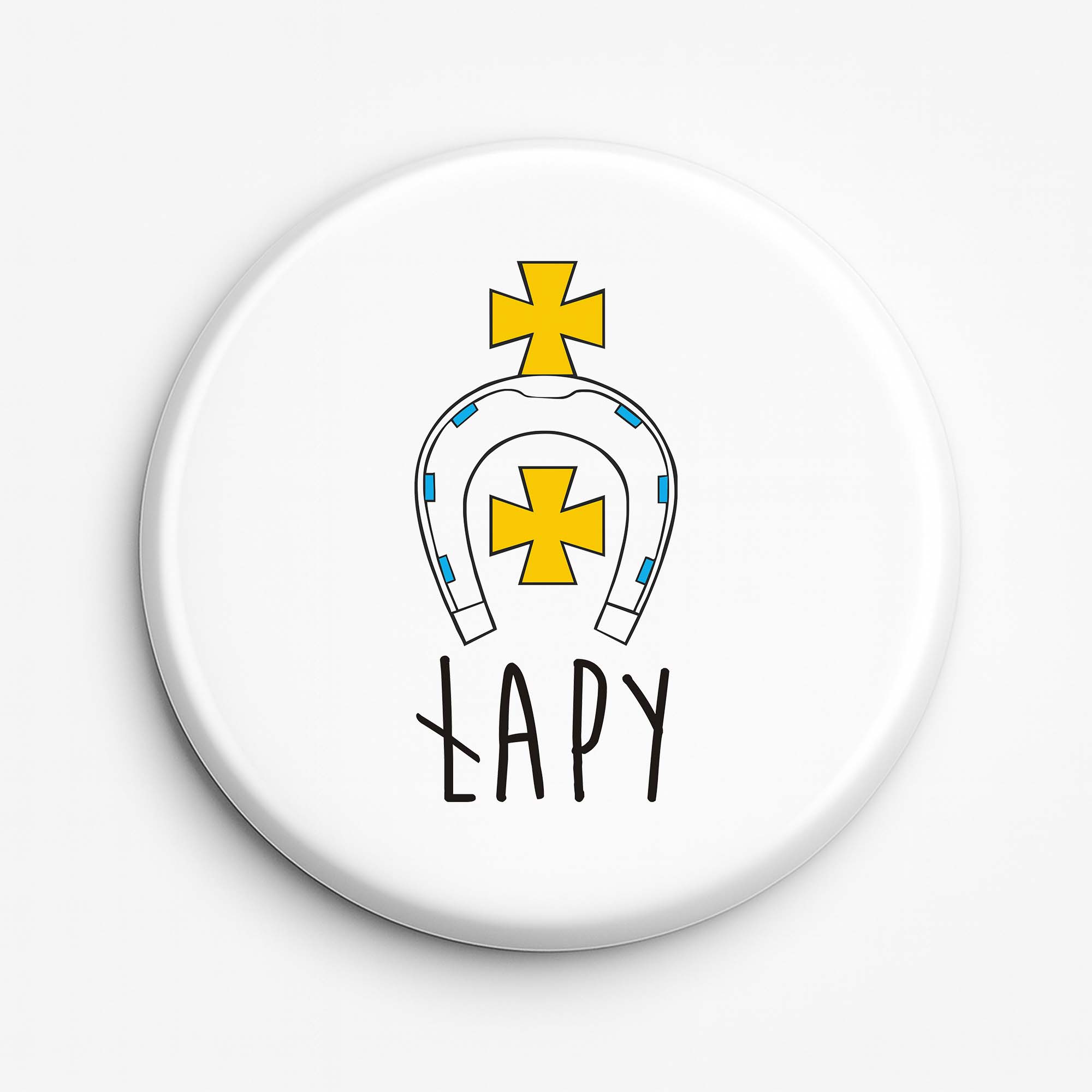 Przypinka pamiątkowa Podlaskie Łapy - Siła i Tradycja