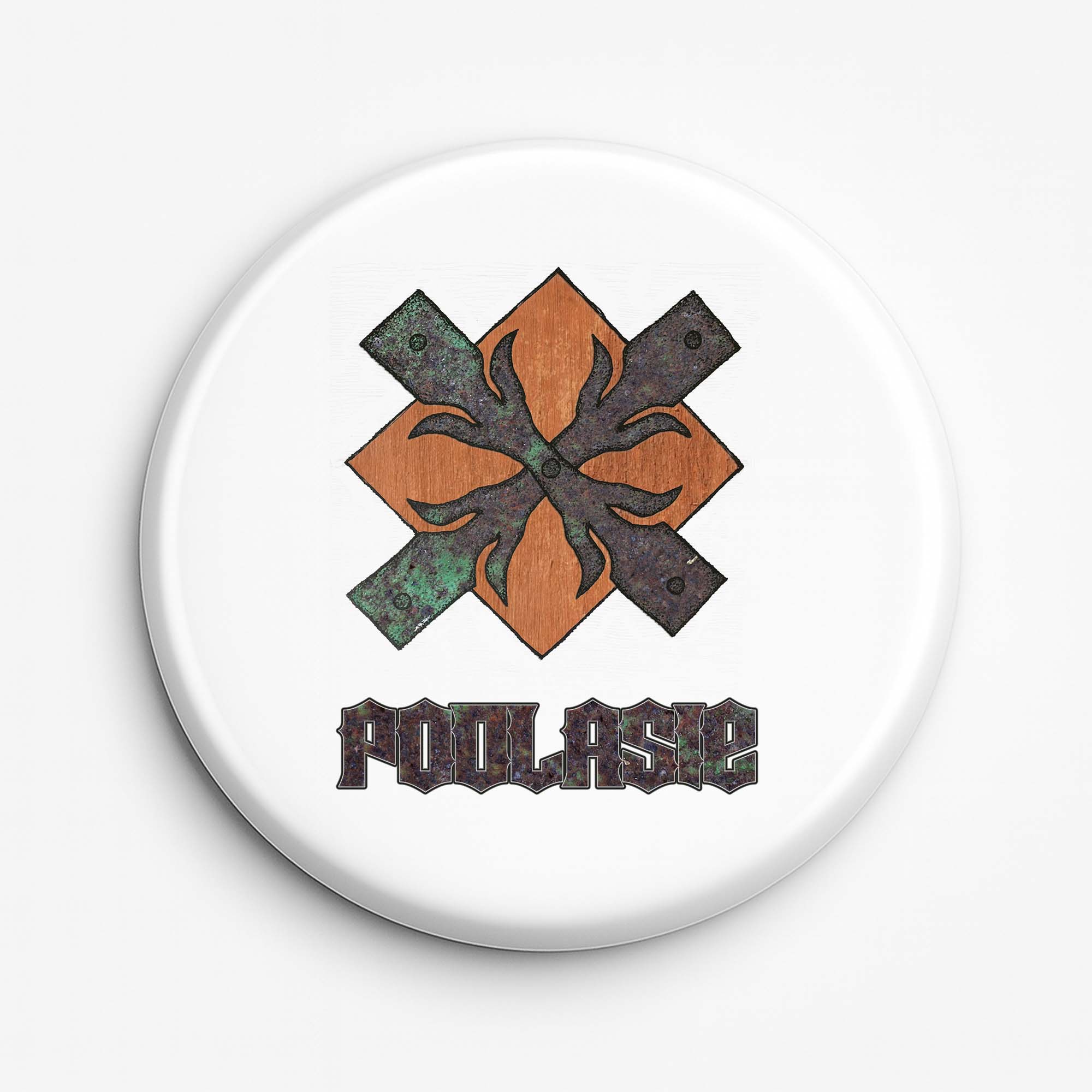 Przypinka pamiątkowa Stal i Drewno - Podlaskie DNA