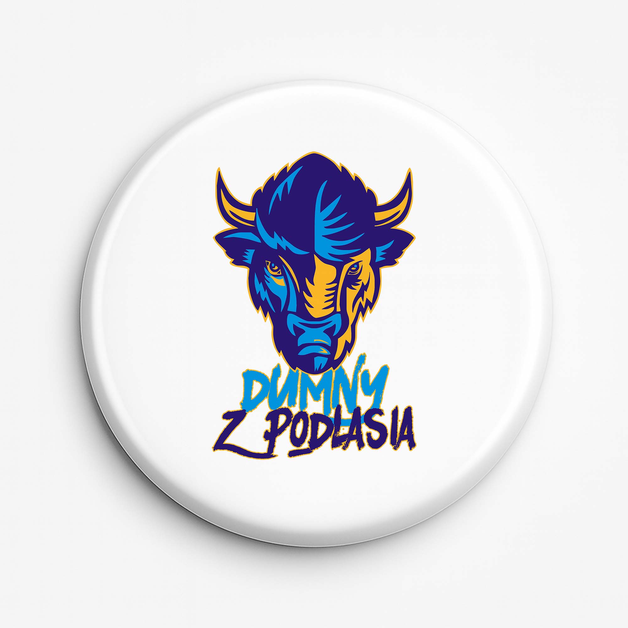 Przypinka pamiątkowa Żubr Power - Podlasie