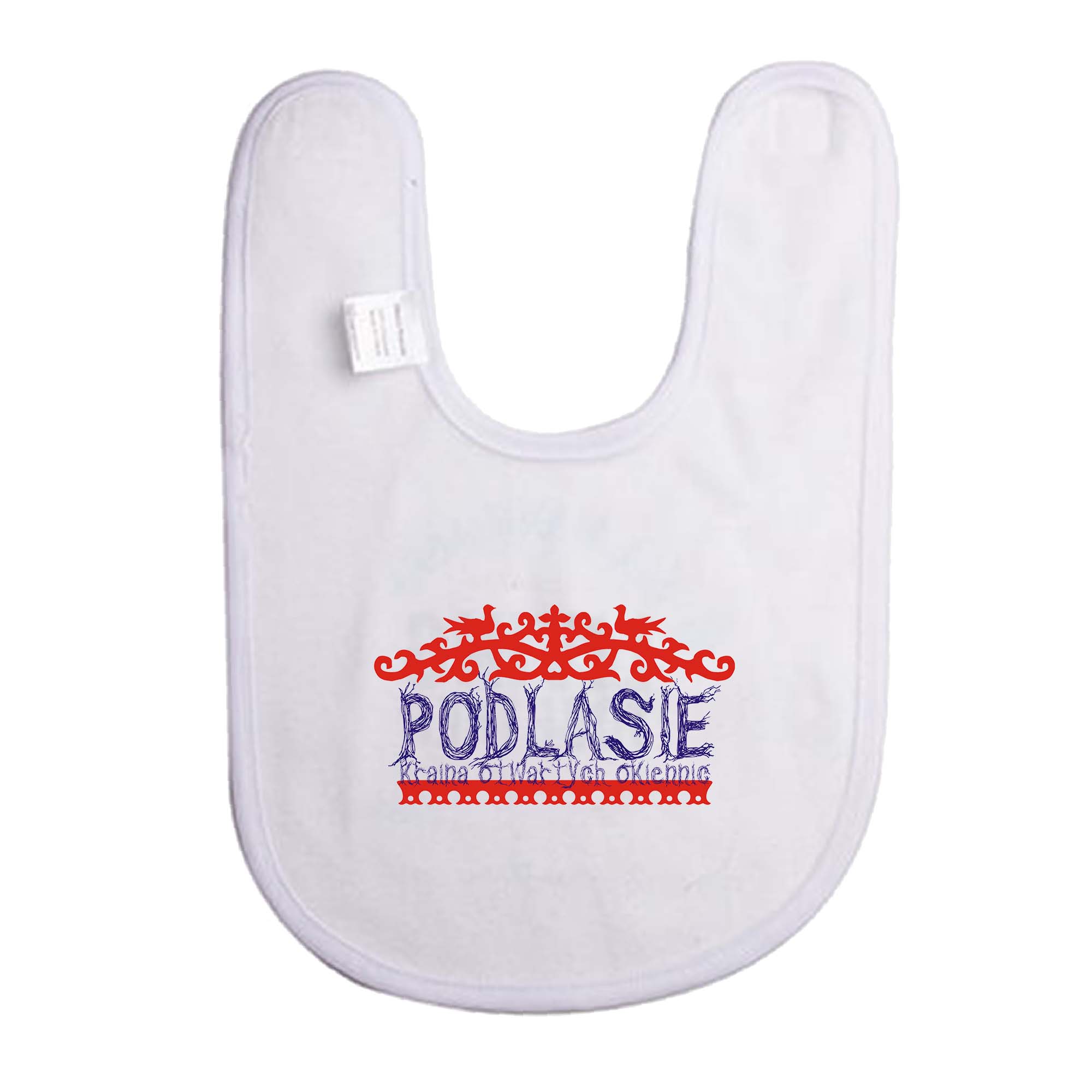 Śliniak dziecięcy Kolorowe Okiennice Podlasia