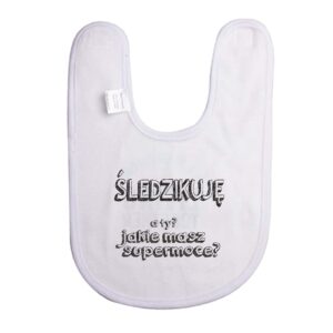 Śliniak dziecięcy Podlaska Supermoc - Śledzikuję