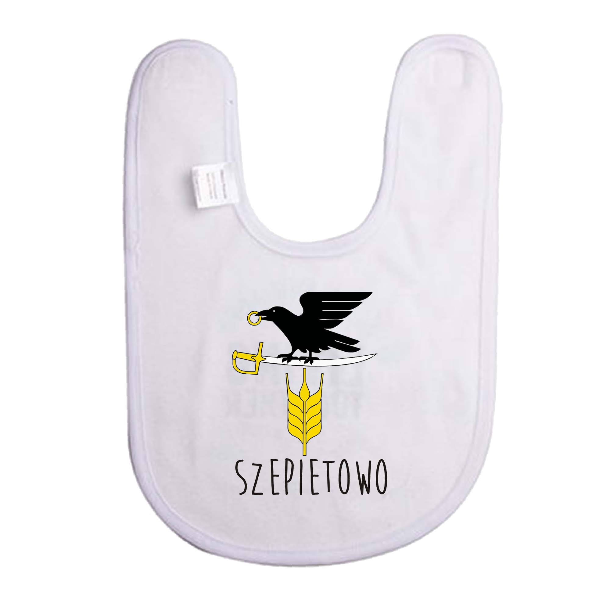 Śliniak dziecięcy Podlaski Kruk i Złote Zboże - Szepietowo