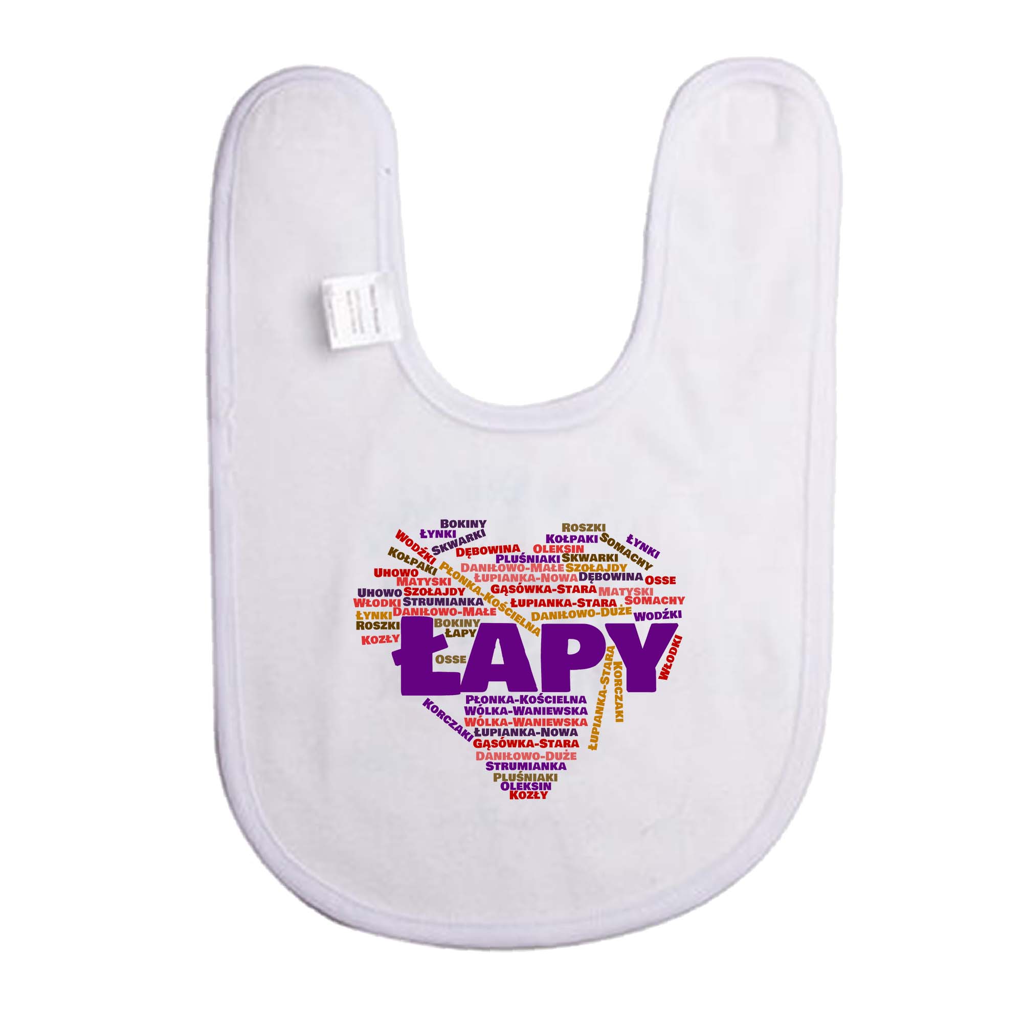 Śliniak dziecięcy Serce Podlasia - Łapy