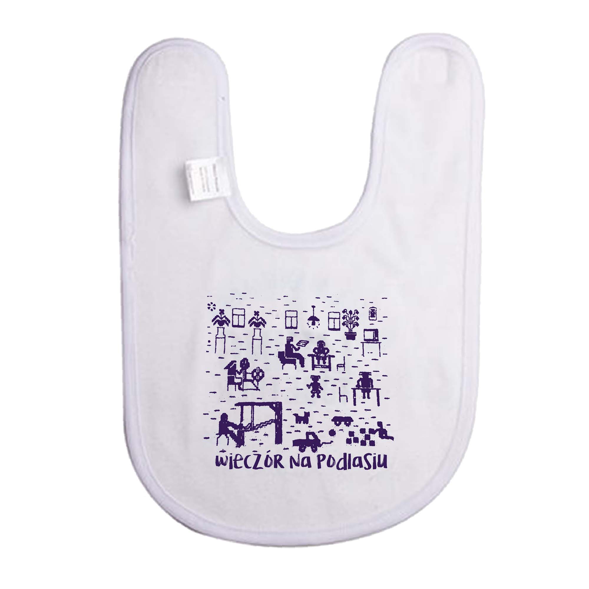 Śliniak dziecięcy Wieczór na Podlasiu