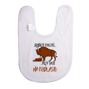 Śliniak dziecięcy Żubrza Rodzina - Podlaska Siła