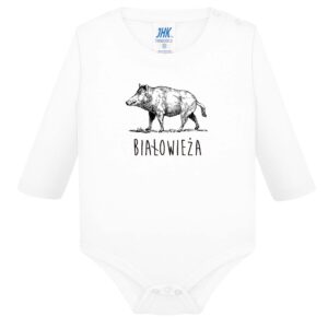 Śpioszki dziecięce Białowieża. Śladami Dzika