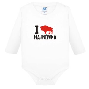 Śpioszki dziecięce Kocham Hajnówkę