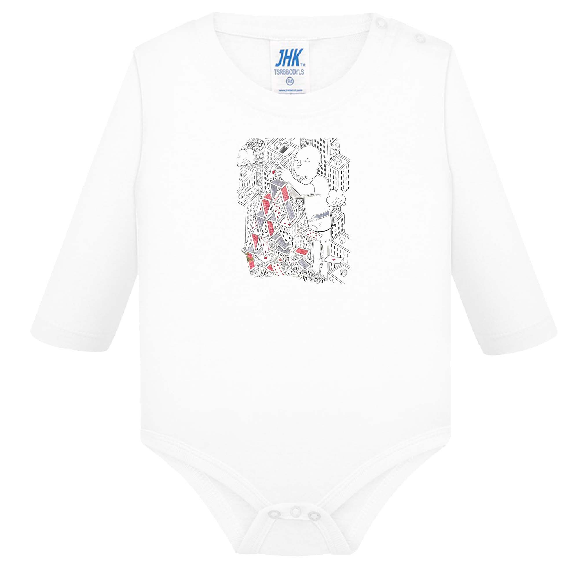 Śpioszki dziecięce Miasto z Kart - Podlaski Street Art