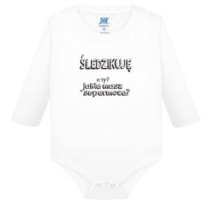 Śpioszki dziecięce Podlaska Supermoc - Śledzikuję