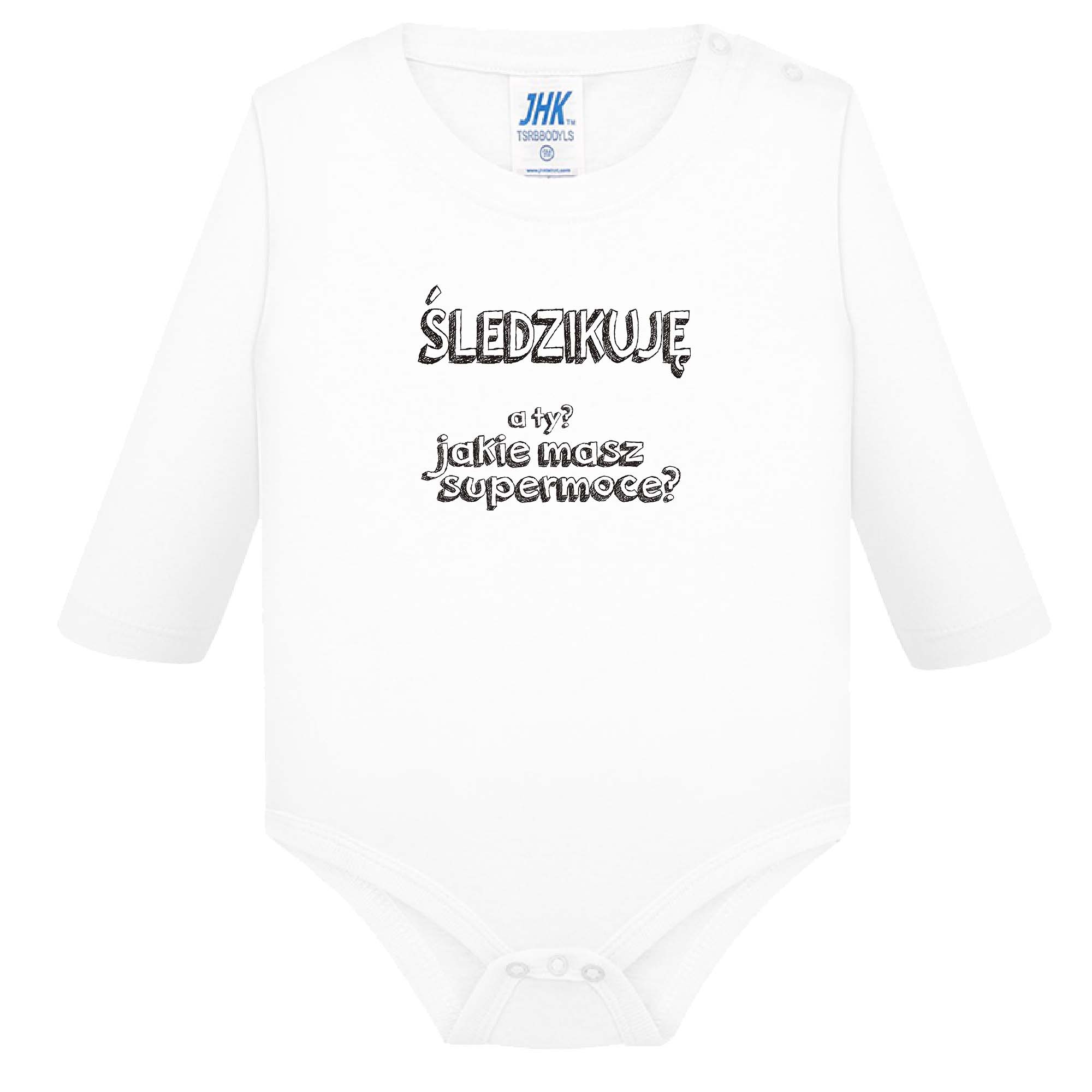 Śpioszki dziecięce Podlaska Supermoc - Śledzikuję