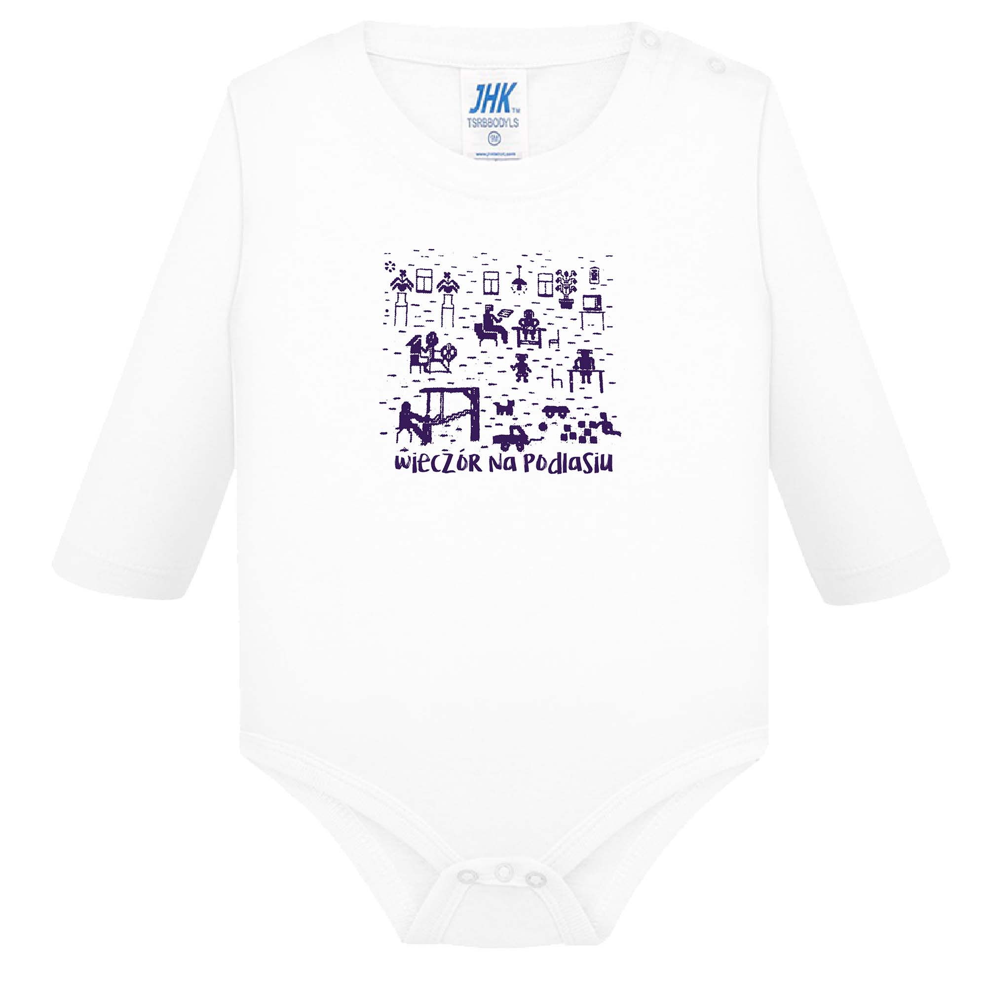 Śpioszki dziecięce Wieczór na Podlasiu