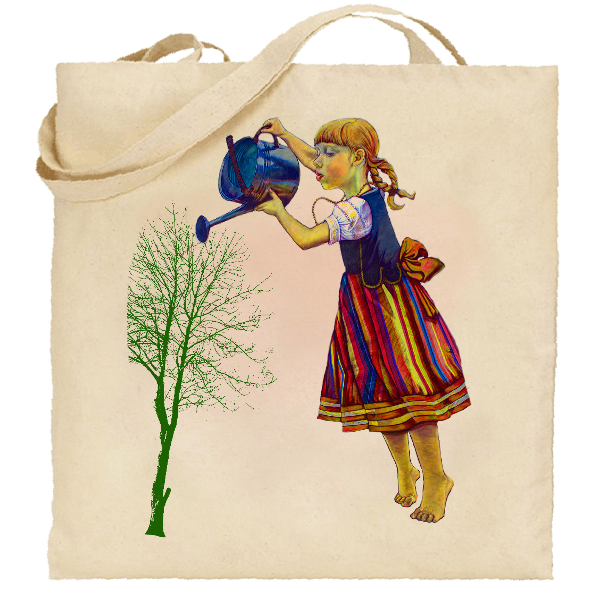 Torba bawełniana Dziewczyna z Podlasia