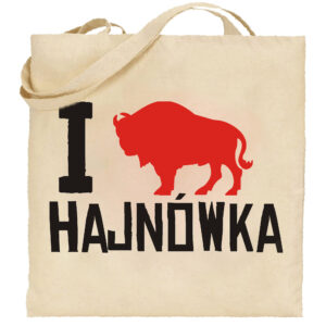 Torba bawełniana Kocham Hajnówkę