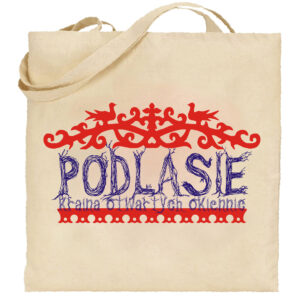 Torba bawełniana Kolorowe Okiennice Podlasia