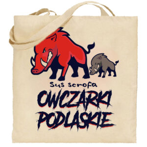 Torba bawełniana Owczarki Podlaskie - Dziki Patrol
