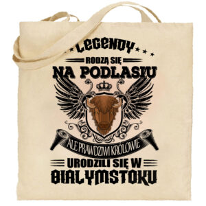 Torba bawełniana Podlaska Legenda Królewski Białystok