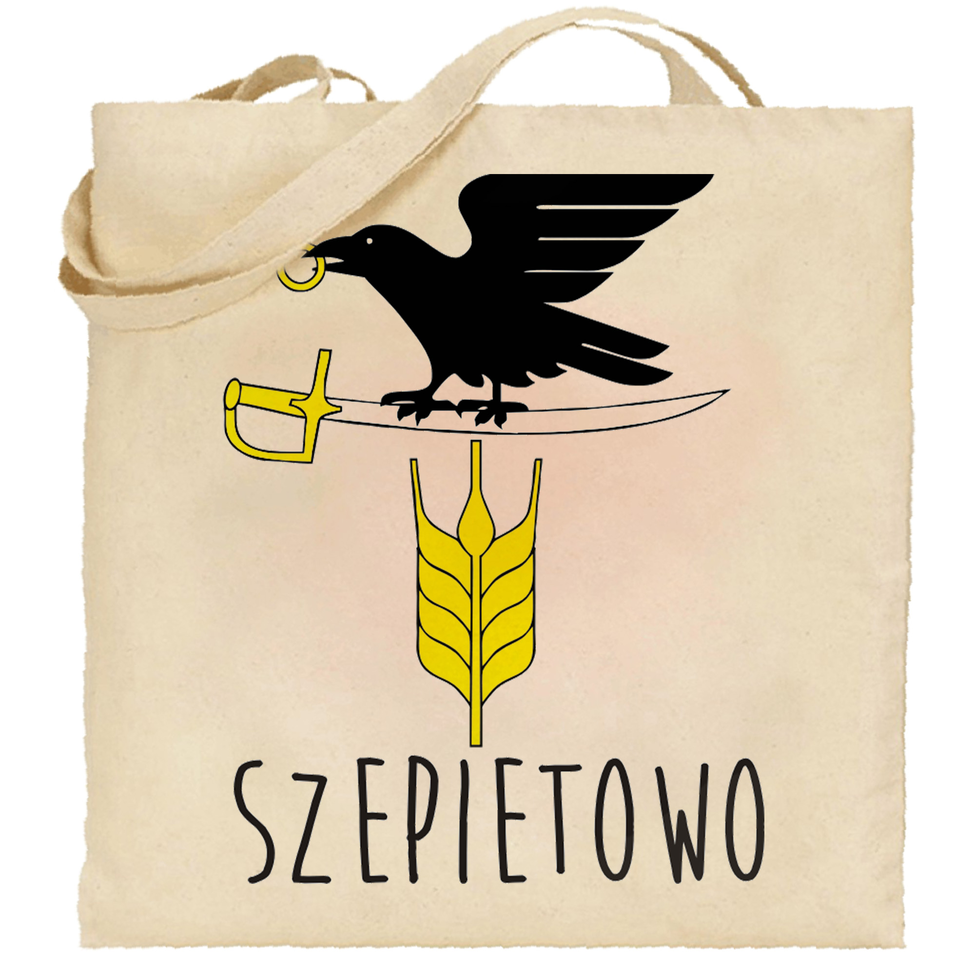 Torba bawełniana Podlaski Kruk i Złote Zboże - Szepietowo