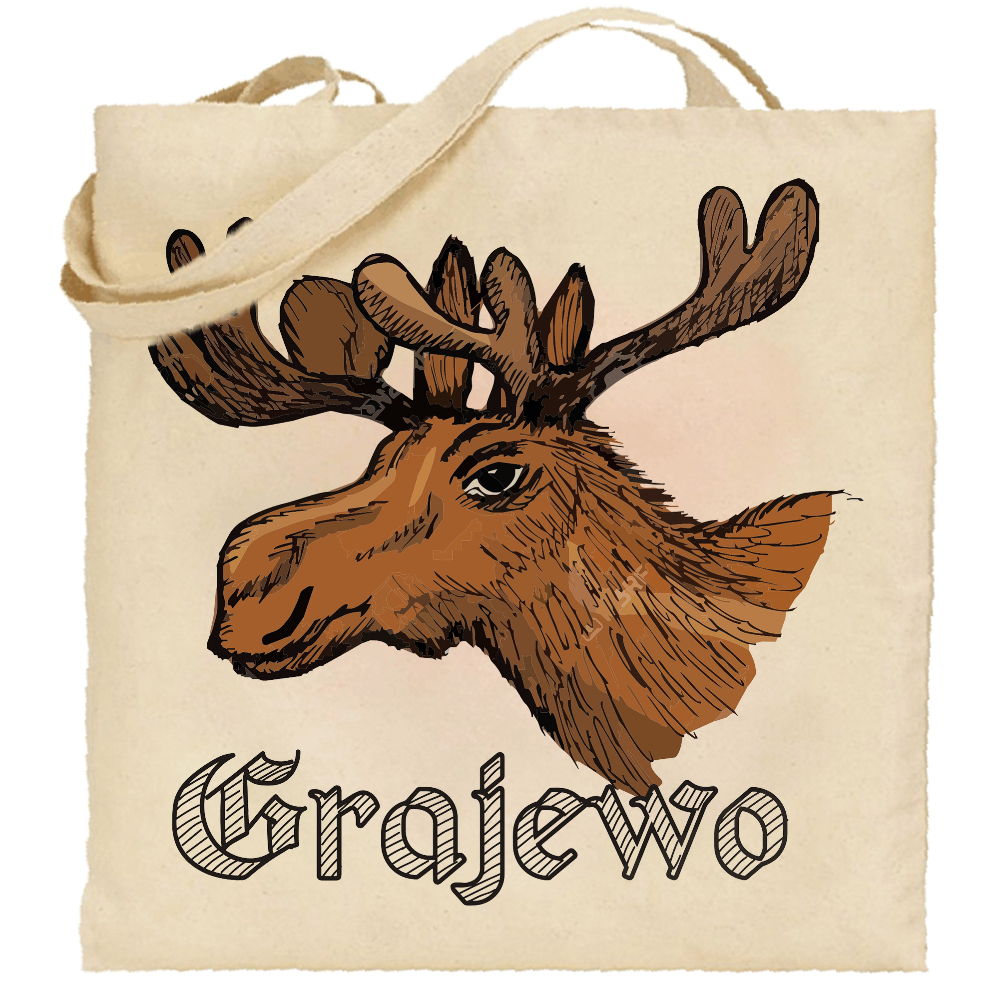 Torba bawełniana Podlaski Łoś - Grajewo