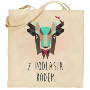 Torba bawełniana Podlaski Ród - Siła Żubra