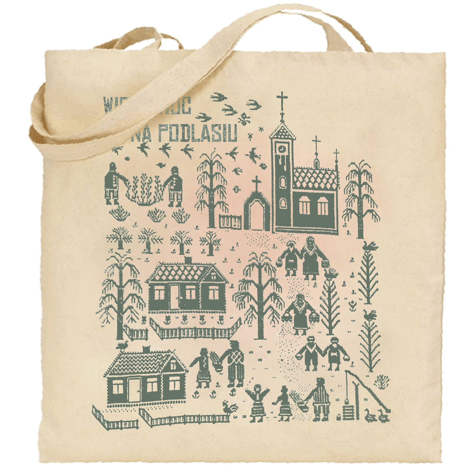Torba bawełniana Tradycyjna Wielkanoc Podlasia