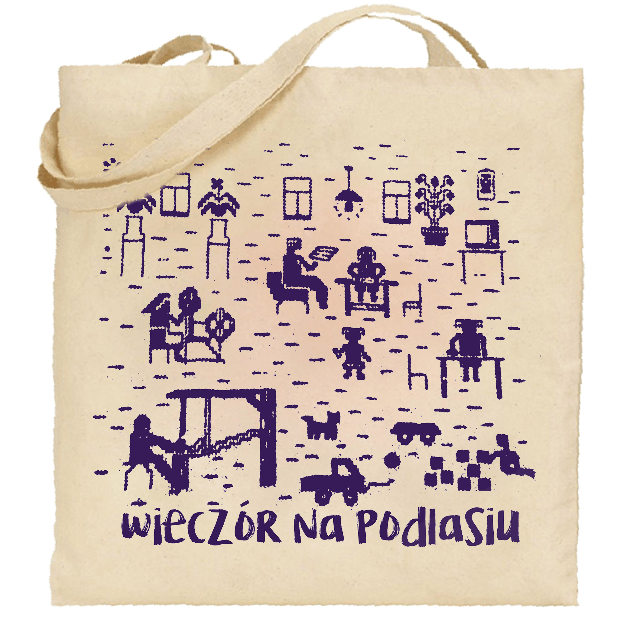 Torba bawełniana Wieczór na Podlasiu