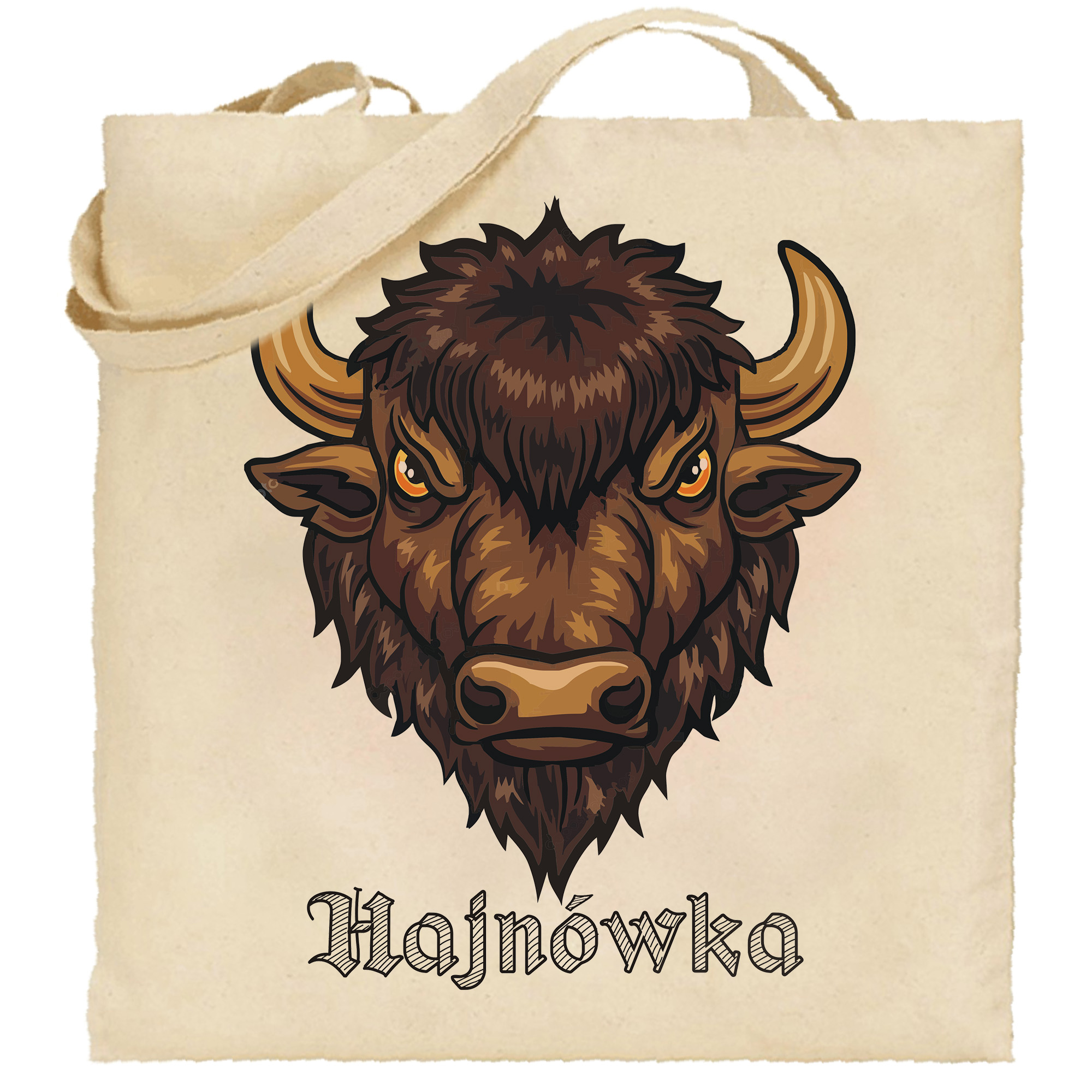 Torba bawełniana Żubr - Duma Hajnówki