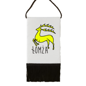 proporczyk pamiątkowy Łomża - Duma Podlasia