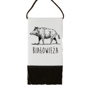 proporczyk pamiątkowy Białowieża. Śladami Dzika