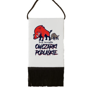 proporczyk pamiątkowy Owczarki Podlaskie - Dziki Patrol