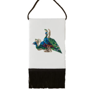 proporczyk pamiątkowy Folk Art - Pawie z Podlasia