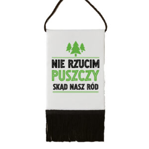 proporczyk pamiątkowy Korzenie w puszczy, serce na Podlasiu