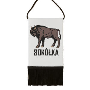 proporczyk pamiątkowy Podlaski Żubr - Sokółka