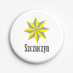 przypinka pamiątkowa Szczuczyn - Gwiazda Podlasia