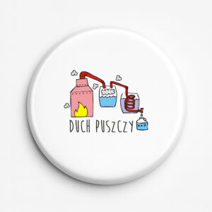 przypinka pamiątkowa Duch Puszczy - Podlaski Specjał