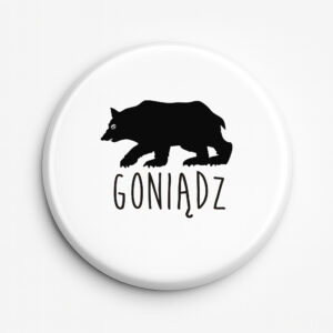 przypinka pamiątkowa Goniądz - Dzikie Serce Podlasia