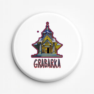 przypinka pamiątkowa Grabarka - Święta Góra Podlasia