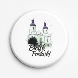 przypinka pamiątkowa Miasto Wielu Kultur - Bielsk Podlaski