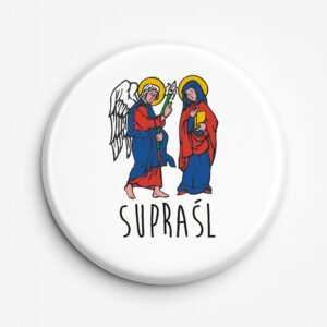 przypinka pamiątkowa Światło Podlasia - Supraśl