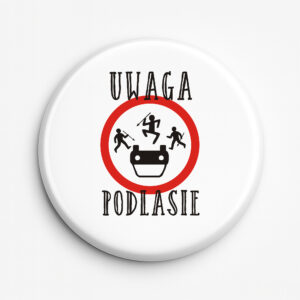 przypinka pamiątkowa Dziki Wschód - Podlasie