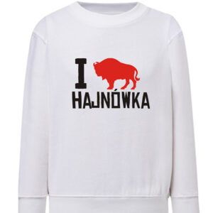 bluza dziecięca Kocham Hajnówkę