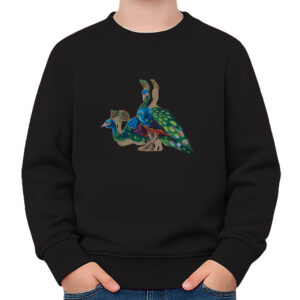 bluza dziecięca Folk Art - Pawie z Podlasia