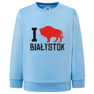 bluza dziecięca Kocham Białystok