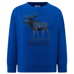 bluza dziecięca Białowieża. Śladami łosia