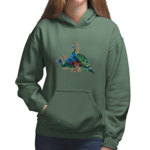 kangurka damska Folk Art - Pawie z Podlasia