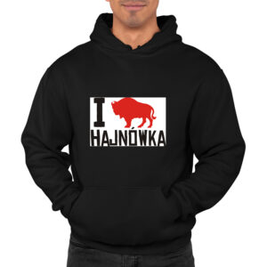 kangurka męska Kocham Hajnówkę