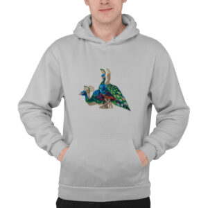 kangurka męska Folk Art - Pawie z Podlasia